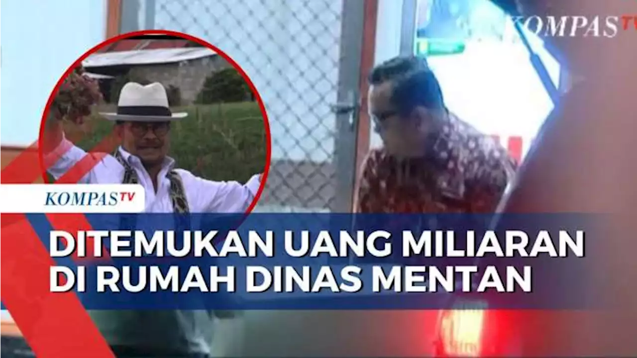 Hasil Penggeledahan Rumah Dinas Mentan: Temuan 12 Senpi dan Uang Tunai Miliaran Rupiah!