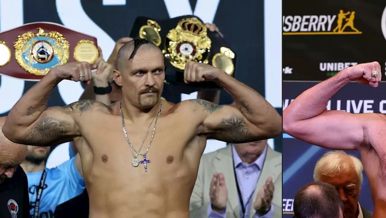 Boxe: accord trouvé pour le combat tant attendu entre Fury et Usyk