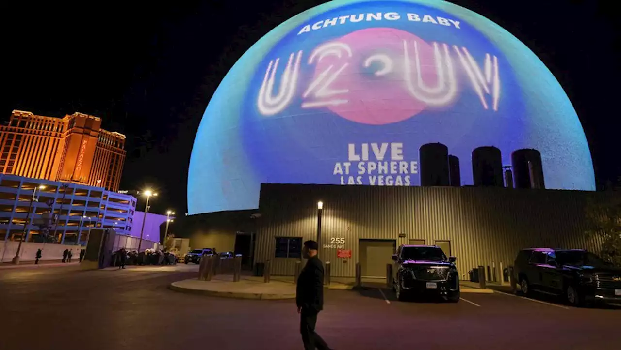 [VIDEO] VIDEO. Les images incroyables de l'intérieur de la sphère de Las Vegas lors du concert de U2