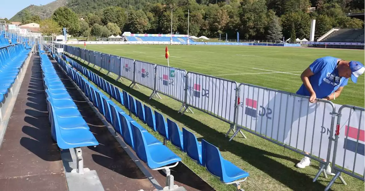 Digne-les-Bains : le stade Jean-Rolland sur son 31 pour la grande finale du Mondial de rugby amateur