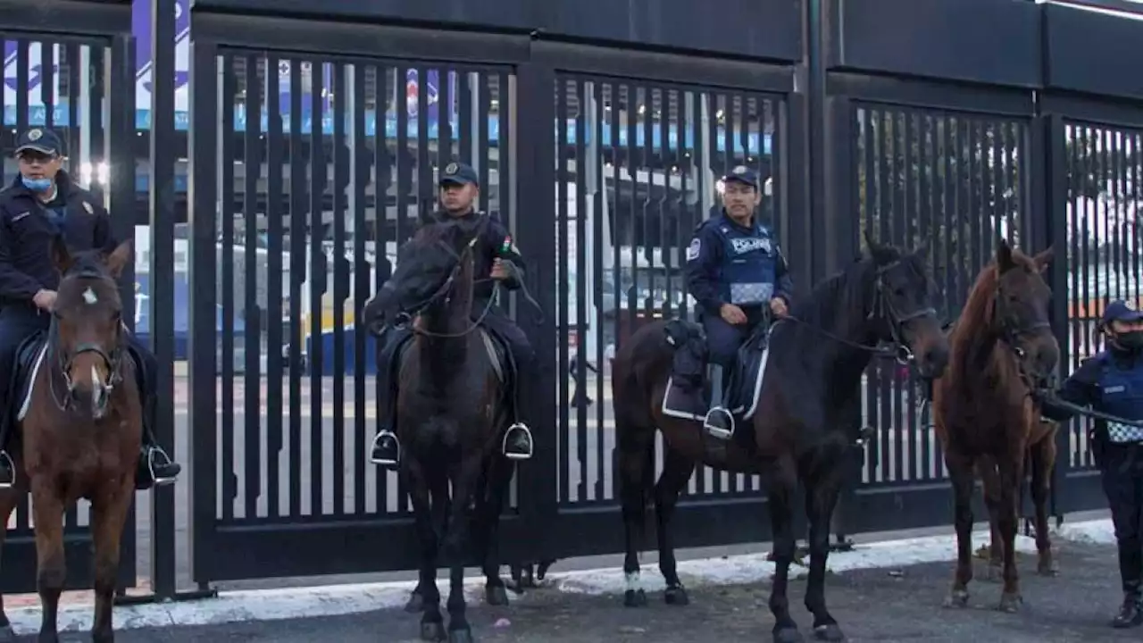 Desplegarán a más de 2 mil policías para resguardar juego América vs Pumas en Estadio Azteca