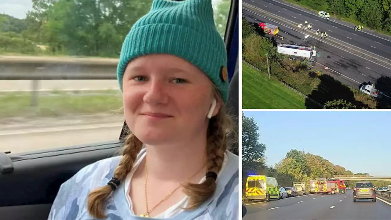 Teenage girl killed in 'truly horrific' M53 bus crash named as 15-year-old Jessica Baker