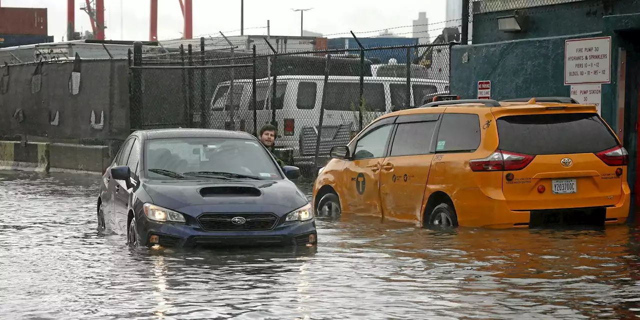 New York : les images impressionnantes des inondations