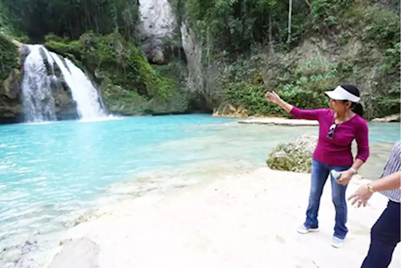 Kawasan Falls in Cebu reopens in October