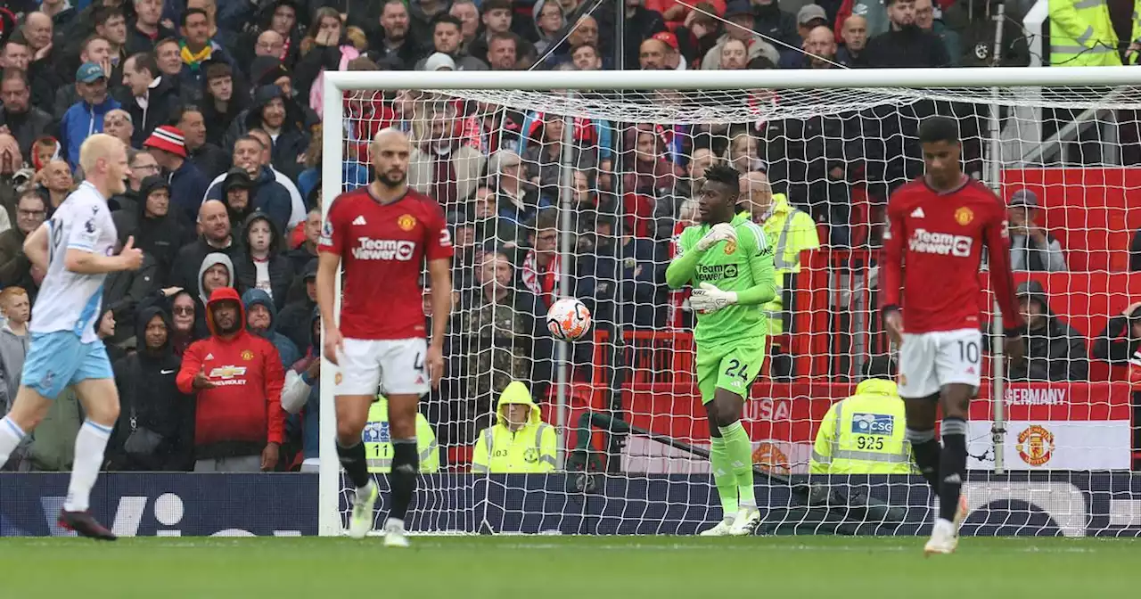 Manchester United player ratings as Rashford and Casemiro poor vs Crystal Palace