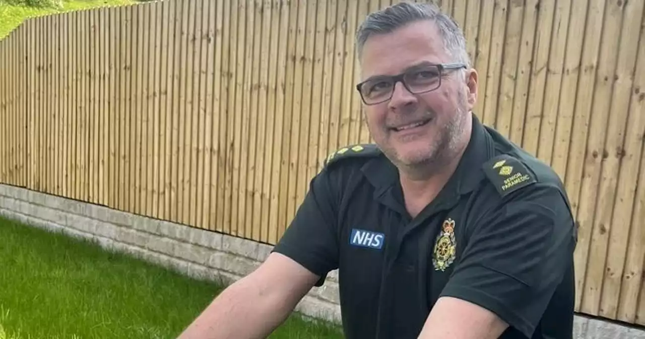 Paramedic who felt 'fine and healthy' given devastating cancer diagnosis