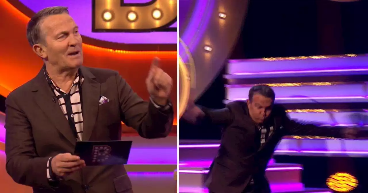 Bradley Walsh suffers almighty fall while presenting game show