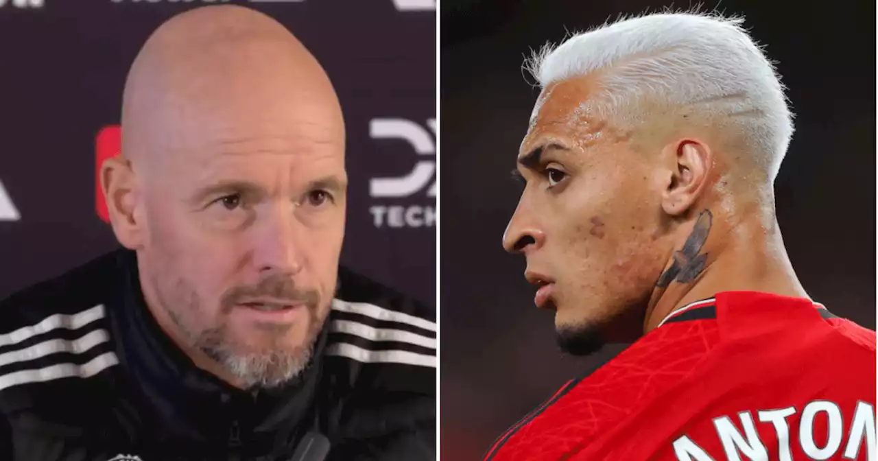 Erik ten Hag speaks out on Antony's return ahead of Man Utd vs Crystal Palace