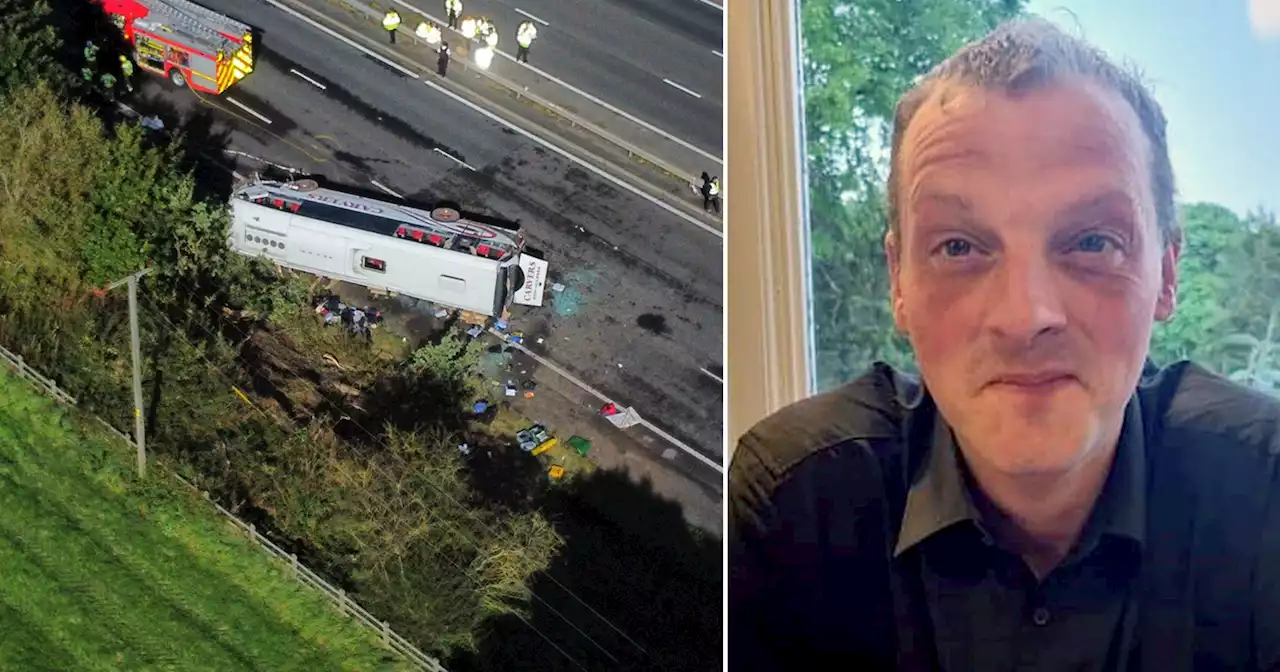 M53 bus crash driver named as family reveal he had 'medical issues' at wheel