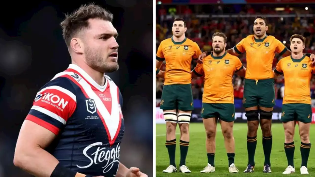 Wallabies roasted for monster $1.6m offer to Sydney Roosters’ Angus Crichton