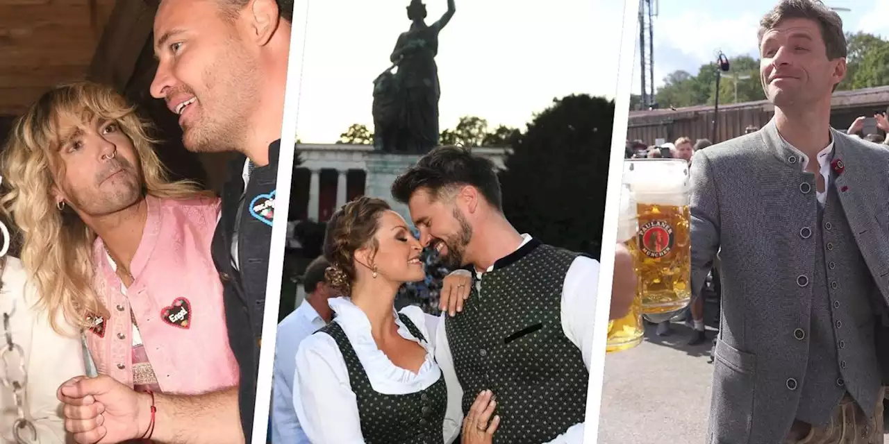 Promi-Schaulaufen auf der Wiesn 2023: Diese Stars besuchten die Oktoberfest-Zelte bereits