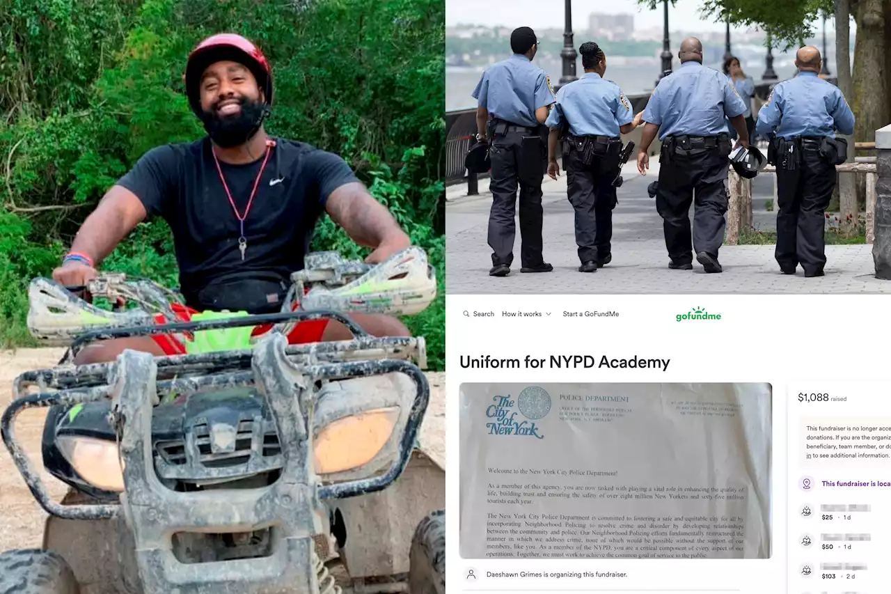 NYPD school safety cadet posts GoFundMe page to get money for Academy