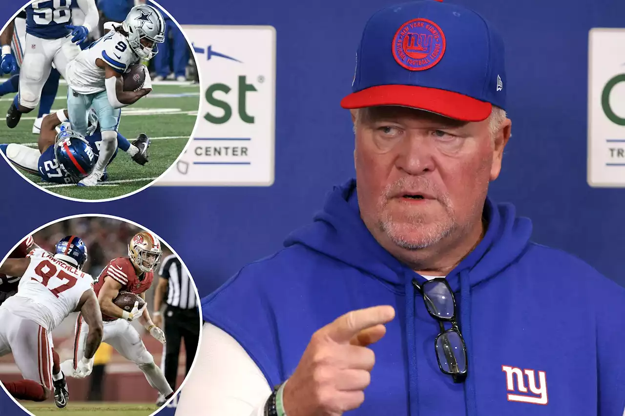 Wink Martindale vows Giants’ defense will show up against Seahawks: ‘Chart them’