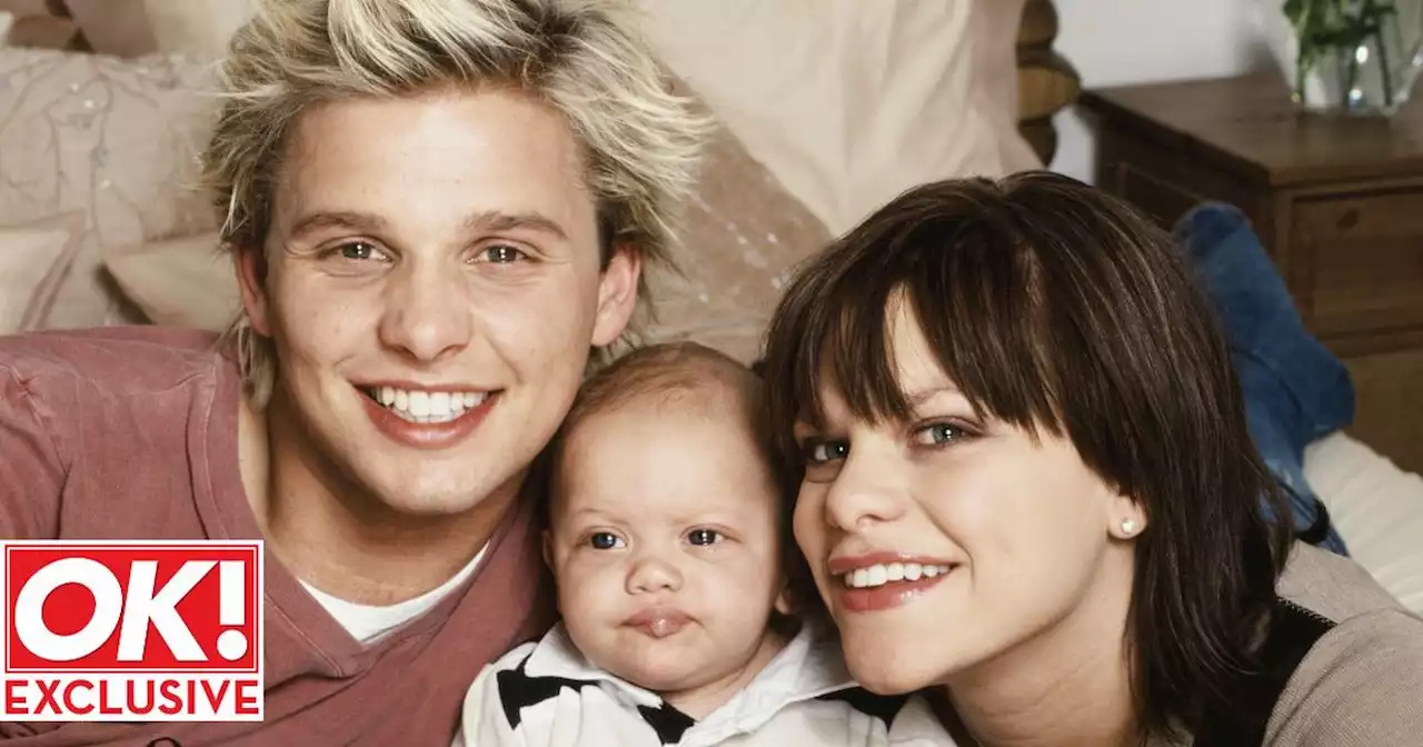 Bobby Brazier at home with mum Jade Goody and dad Jeff