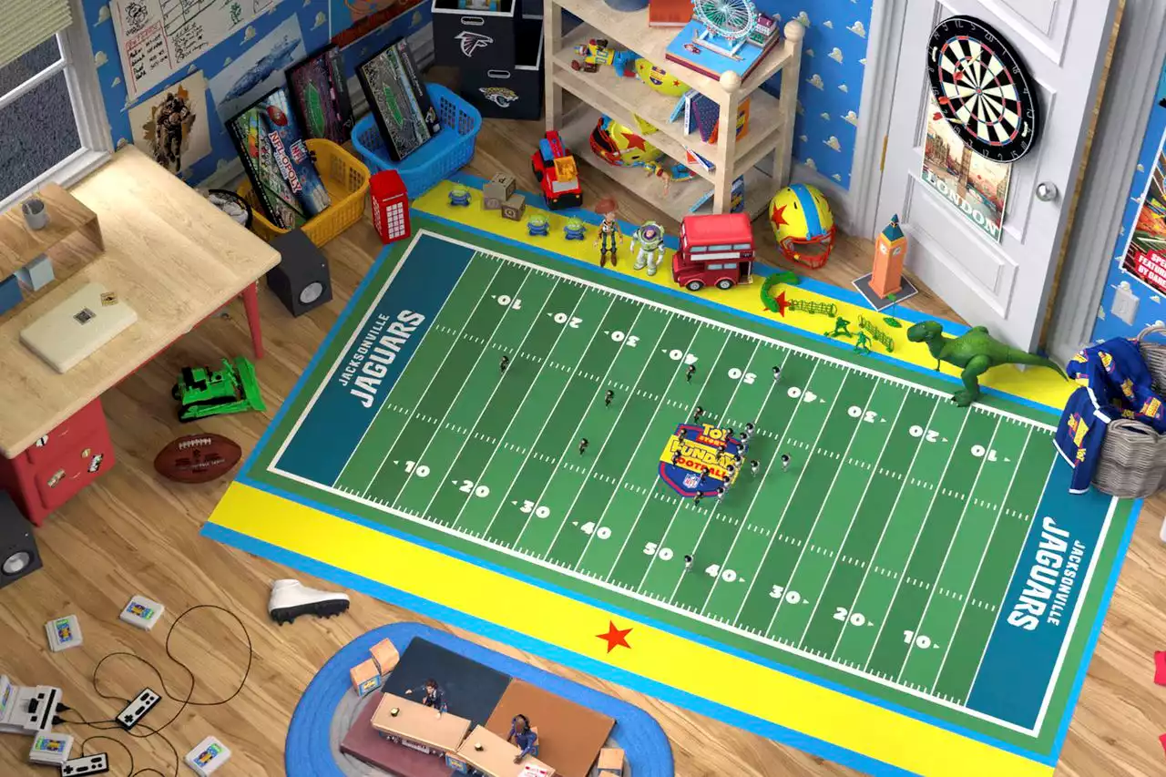 ‘Toy Story’ meets the NFL: Sunday morning game to feature alternate presentation for kids