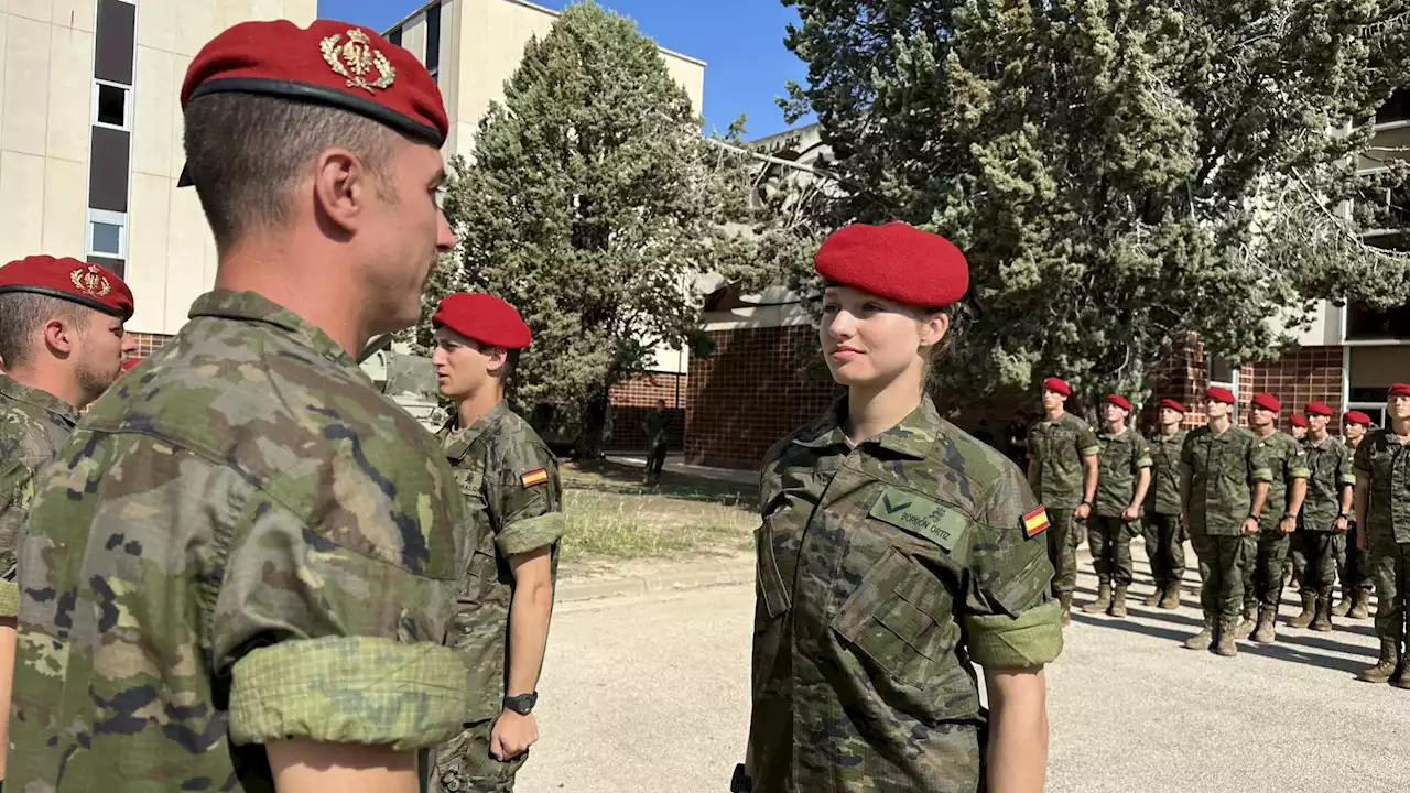 La princesa Leonor encara su mes con más actos institucionales