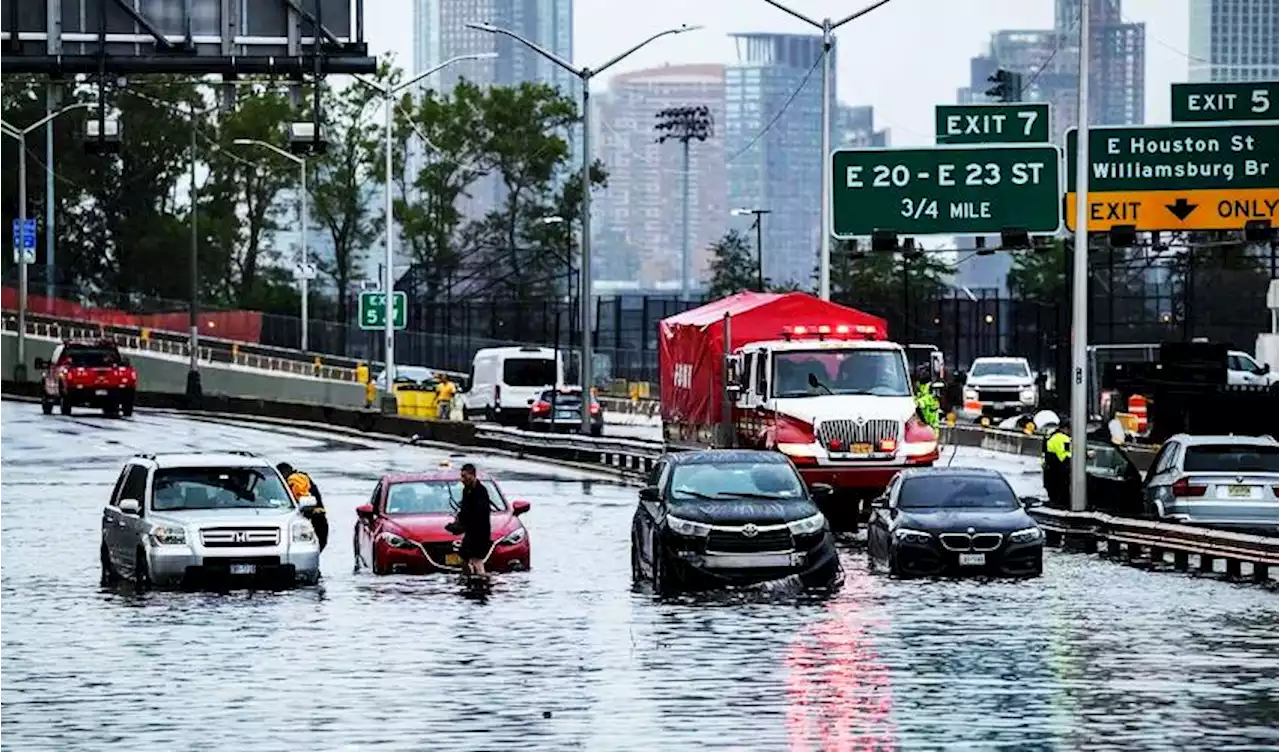 No relief as flash flooding wreaks havoc in New York City