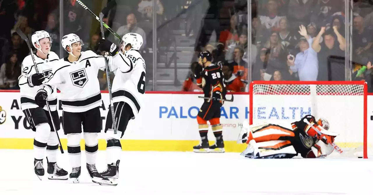 Kings hold off Ducks in San Diego's first NHL preseason game since 1994