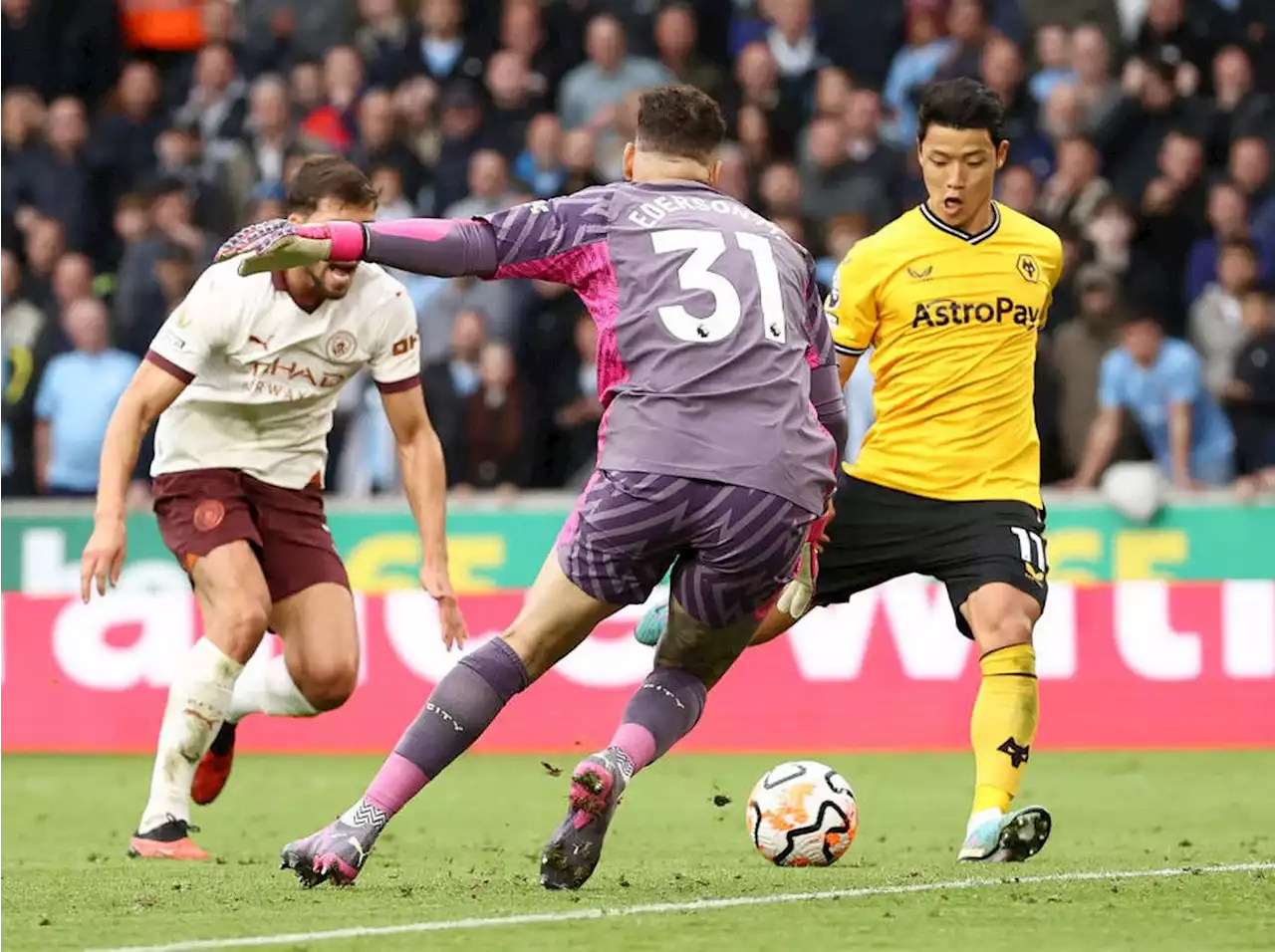 Wolves 2 Manchester City 1