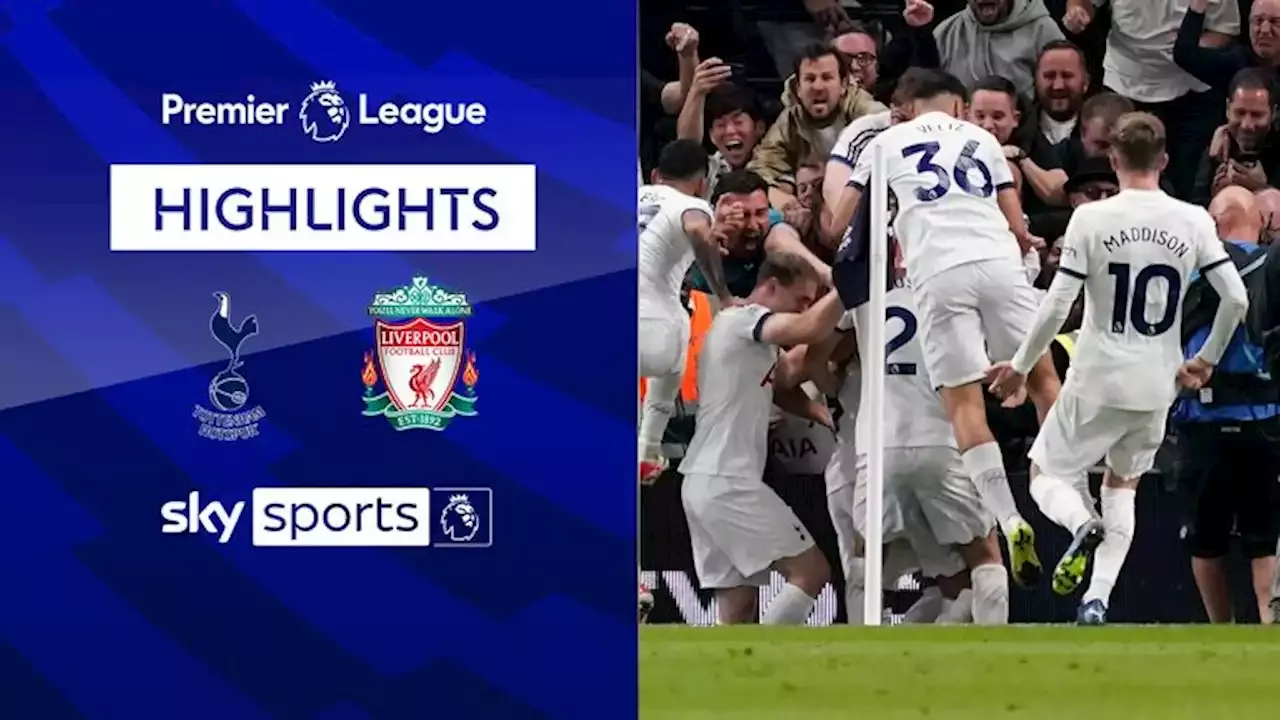 Tottenham 2-1 Liverpool | Premier League highlights