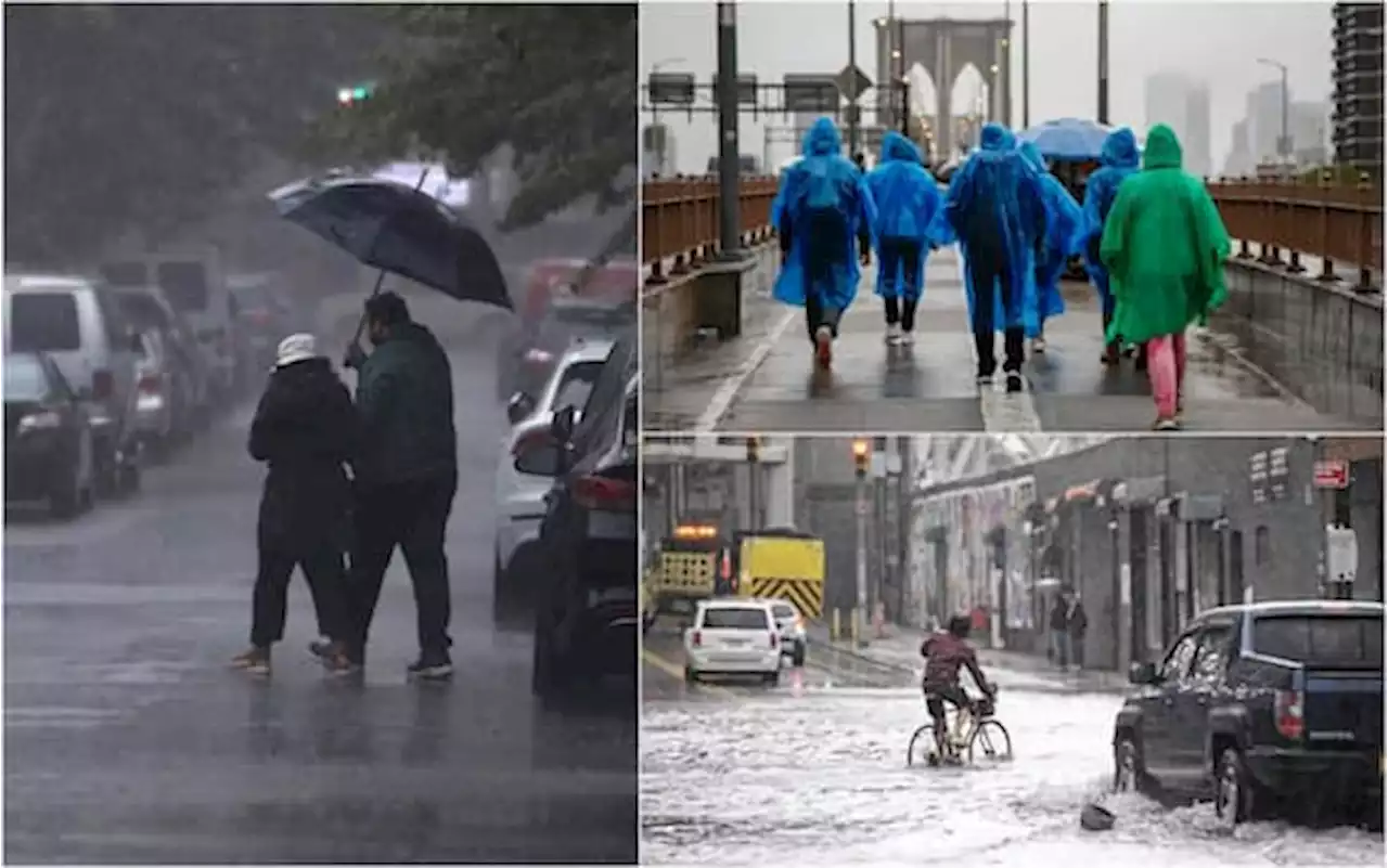 New York, la pioggia si placa ma resta alto il rischio inondazioni