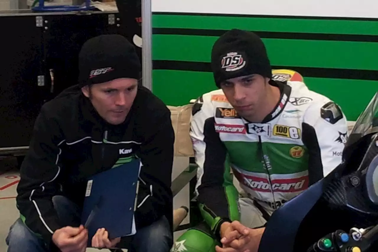 Andrew Pitt arbeitet für Intermoto Kawasaki