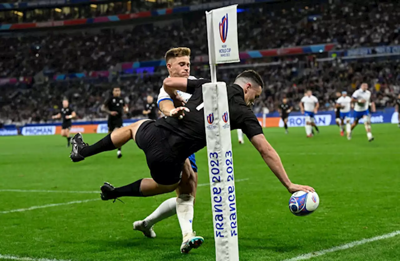 New Zealand bag 14 tries in World Cup trouncing of Italy