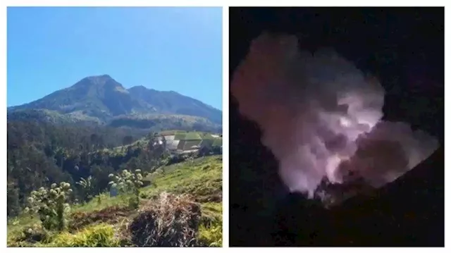 Heboh Asap Putih-Kilatan Petir dari Gunung Lawu Terlihat di Sakura Hills