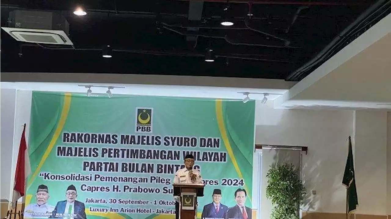 PBB Sebut Penunjukkan Yusril Jadi Bakal Cawapres Prabowo Tinggal Tunggu Instruksi Presiden Jokowi