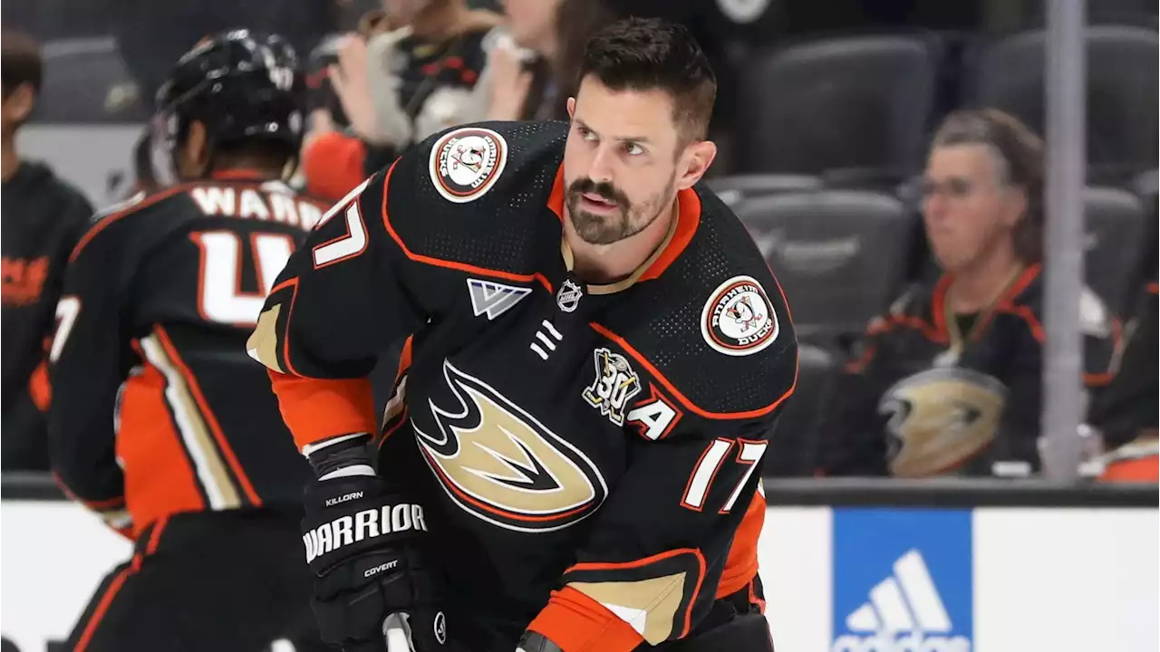 Anaheim Ducks' Alex Killorn (finger) out 4-6 weeks