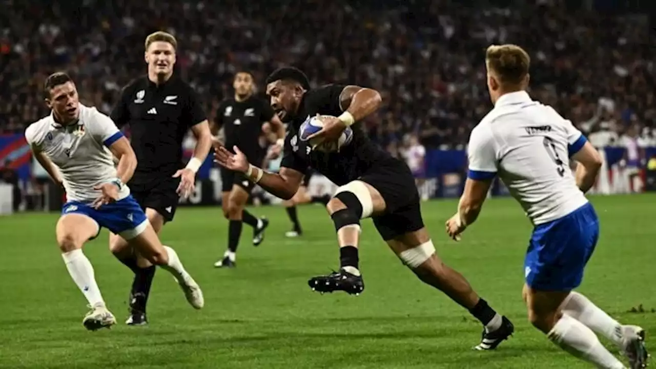 Ragbi Piala Dunia: All Blacks bedil Itali 96-17