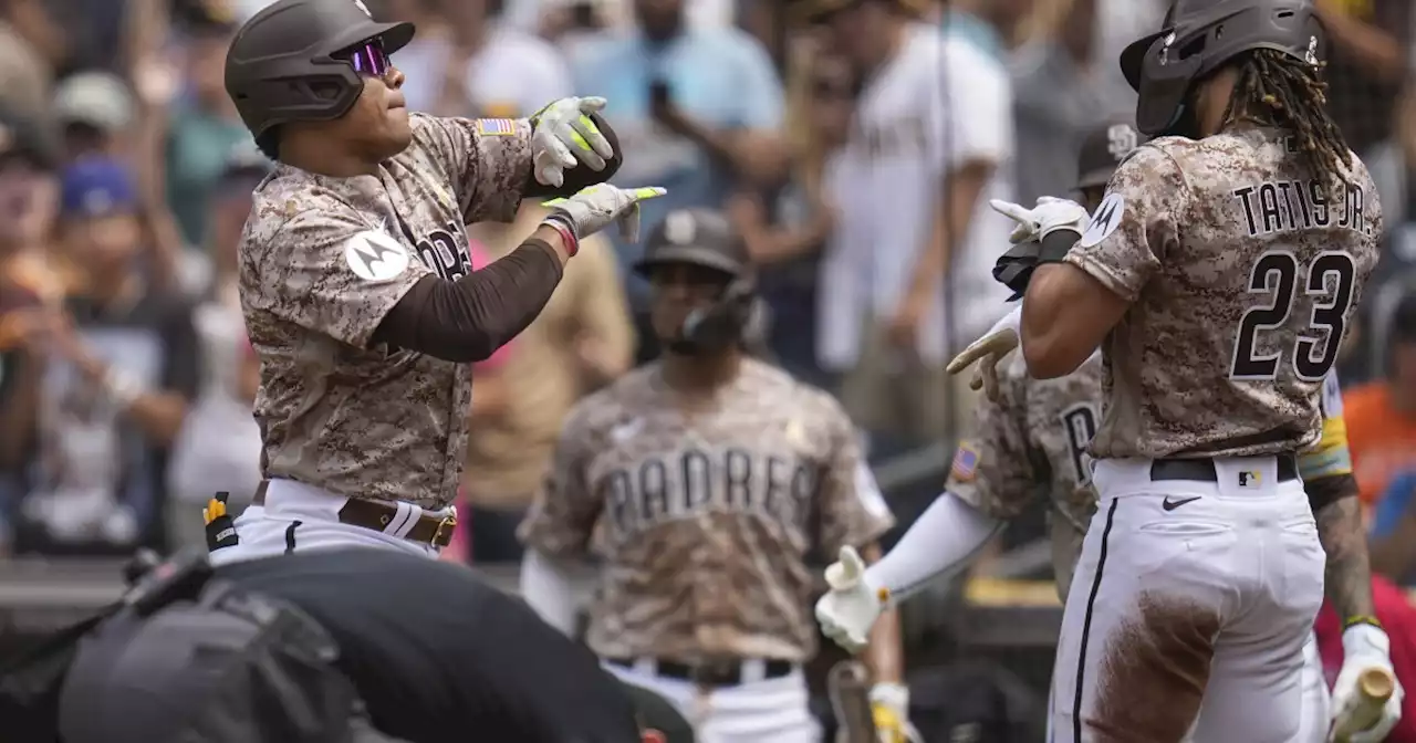 Juan Soto homers in 3rd straight game as Padres beat Giants 3rd straight time, 4-0