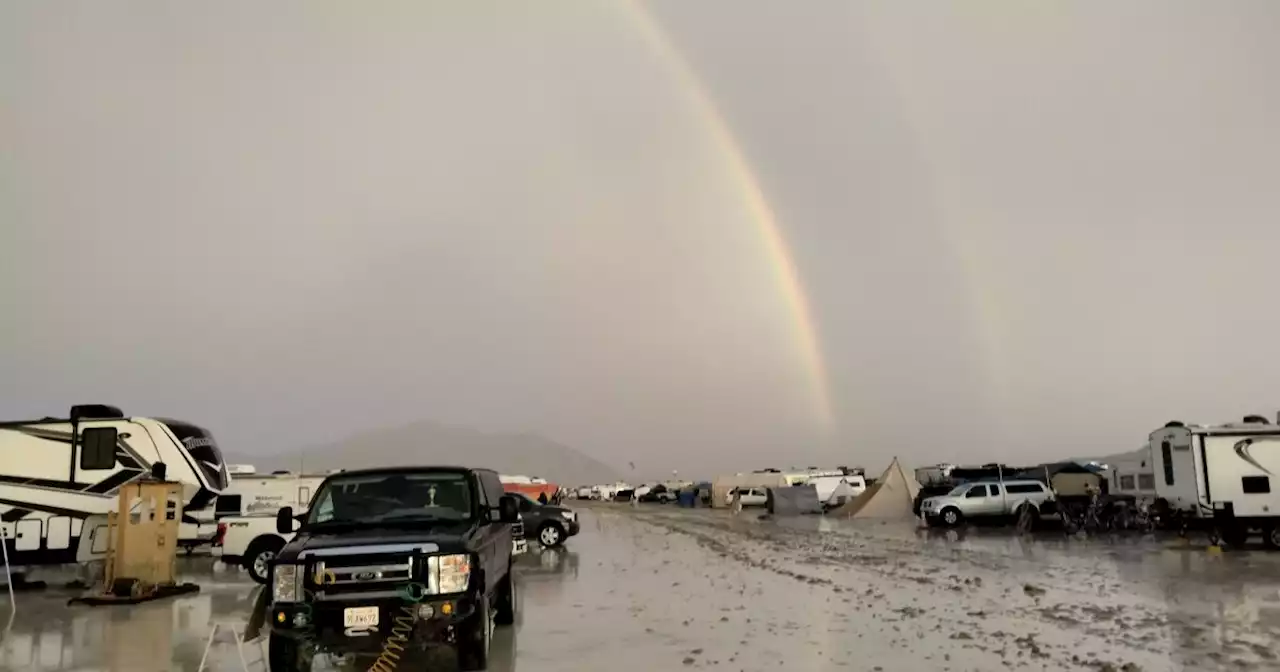 Pacific Beach man stuck at Burning Man reflects on muddy & wet experience