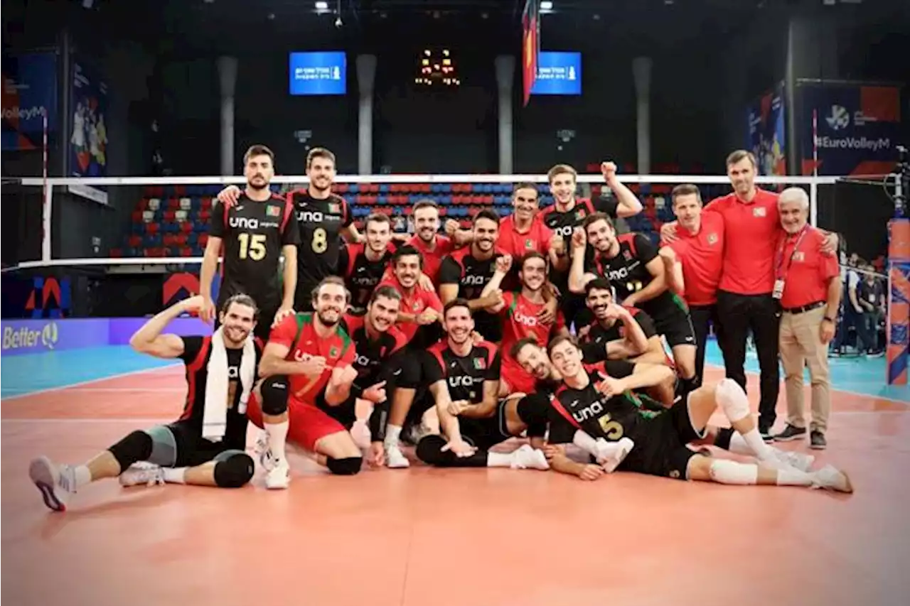 Portugal bate Israel rumo aos 'oitavos' do Europeu (Voleibol)