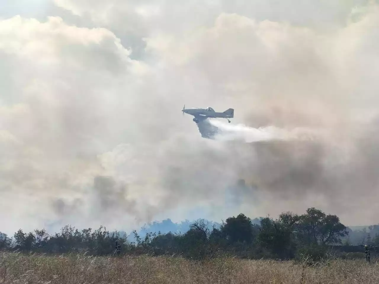 Près de Toulouse. Un avion bombardier mobilisé pour lutter contre un incendie