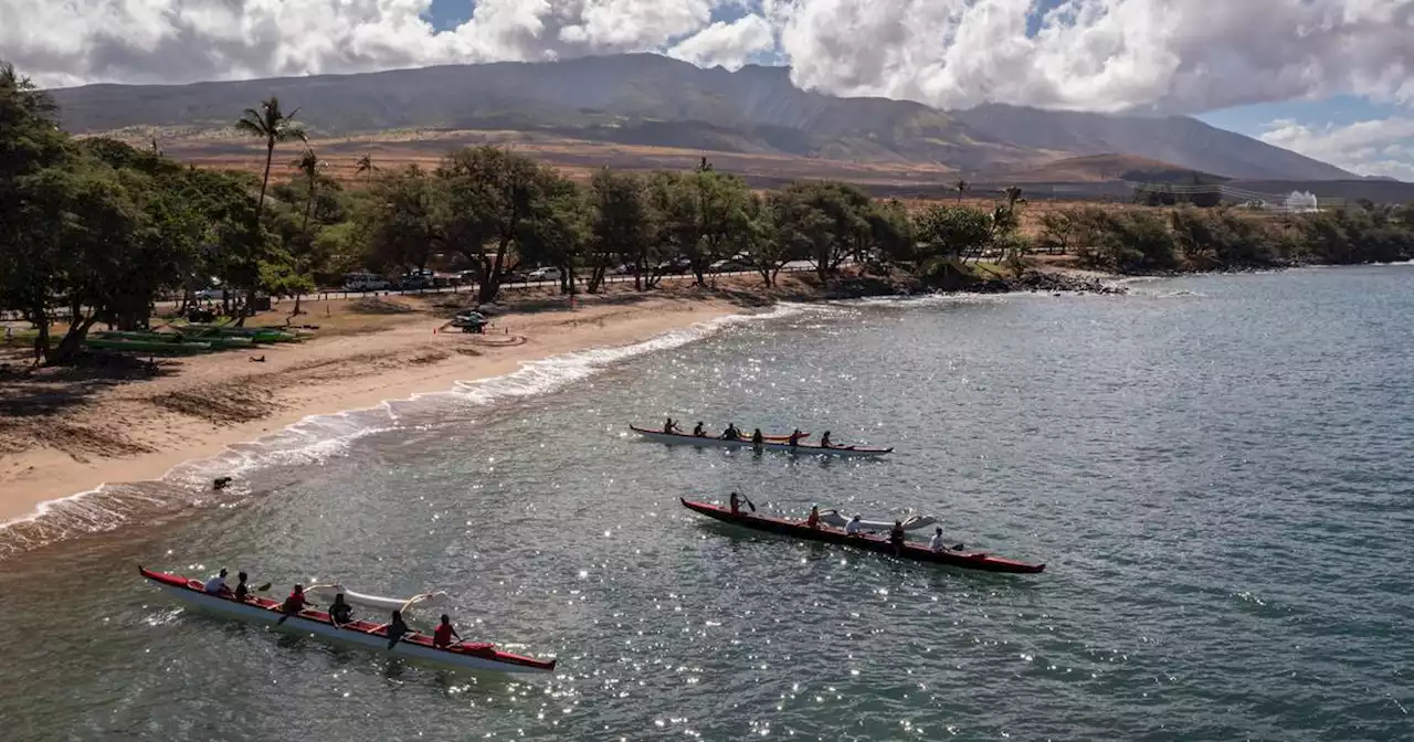 After the Maui fires took Carole, her people honored her on the water