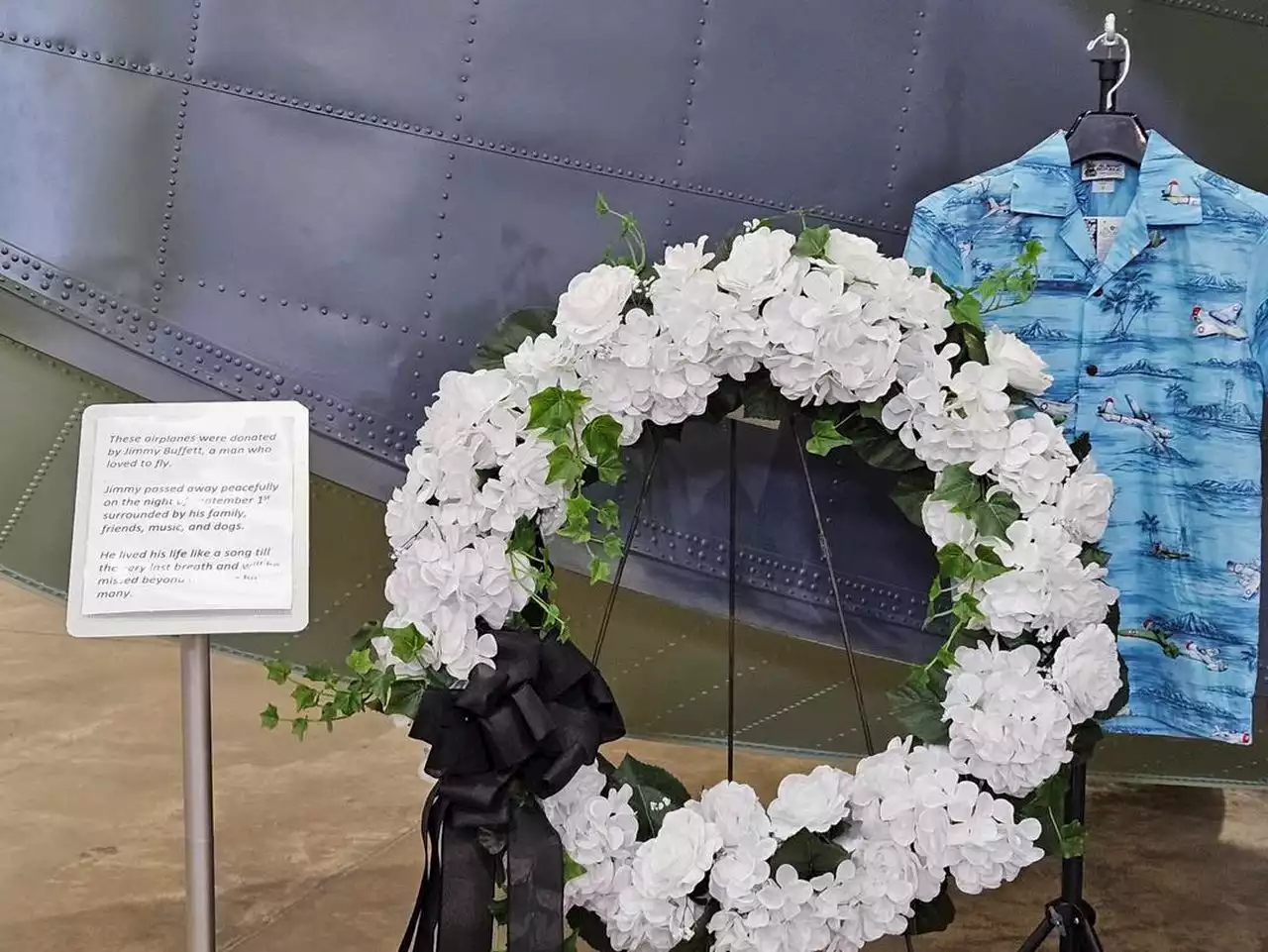 Jimmy Buffett secretly donated WWII-era planes to Mobile’s Battleship Memorial Park