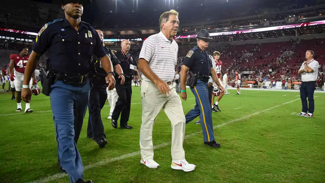 Live updates: Nick Saban previews Alabama football’s Week 2 game against Texas