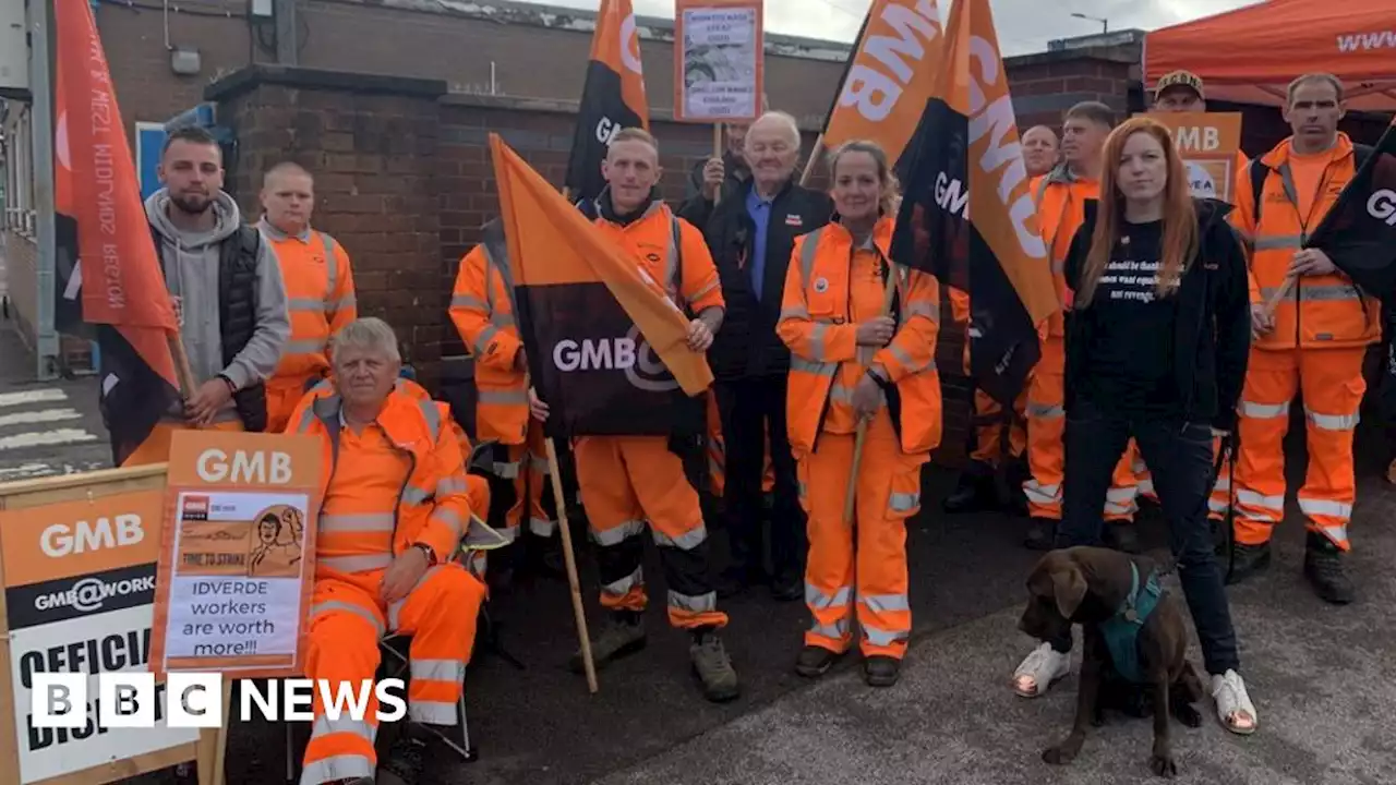 Solihull refuse and park workers to strike for a week