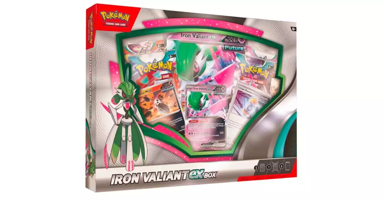 Pokémon TCG To Release Iron Valiant Ex Box In November 2023