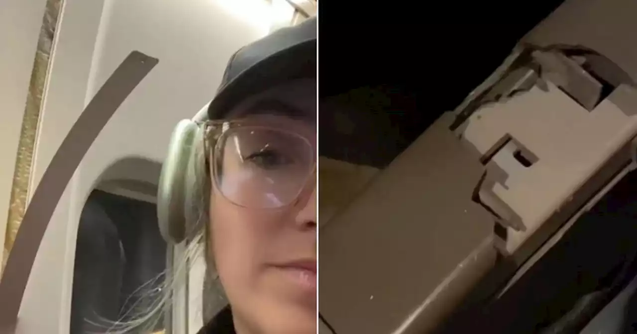 Woman shares video of shabby conditions onboard Air Canada flight to Toronto