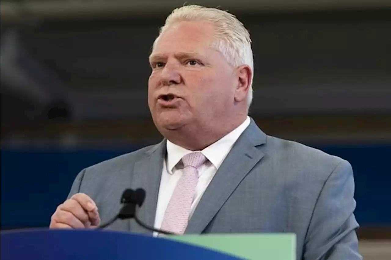 Ontario Premier Doug Ford asks Bank of Canada to halt rate hikes