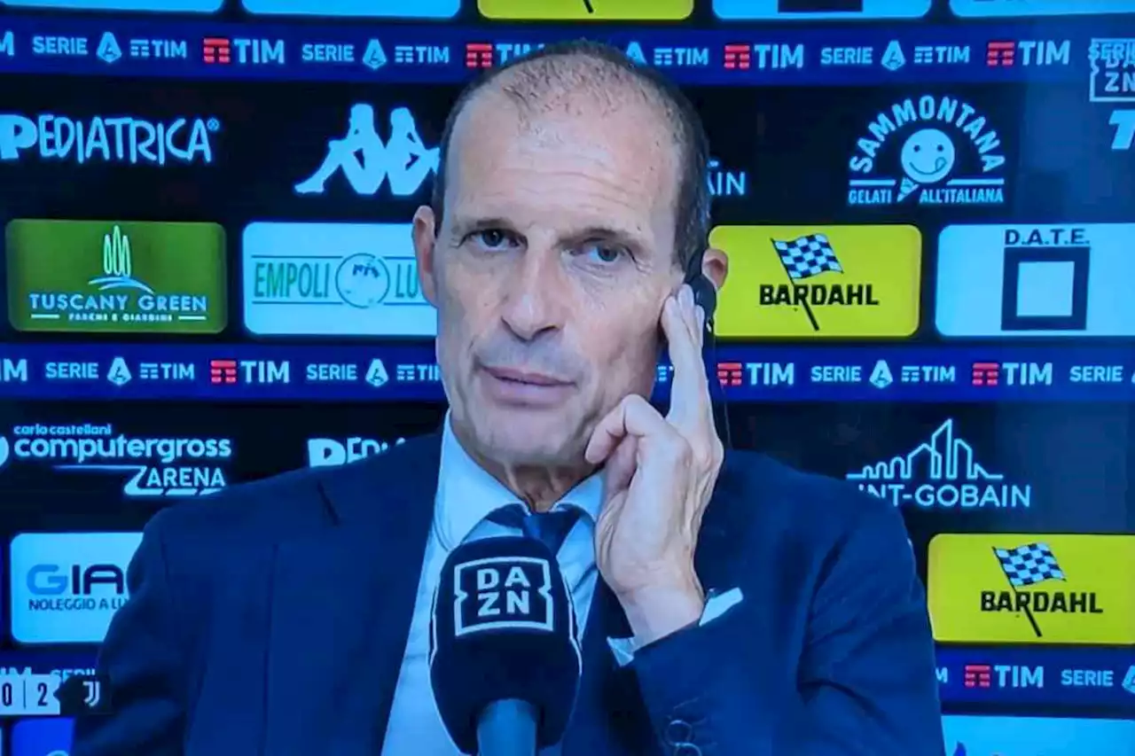 Allegri non pensa allo Scudetto: 'Inter, Milan e Napoli avanti'. Poi il messaggio a Chiesa e Vlahovic