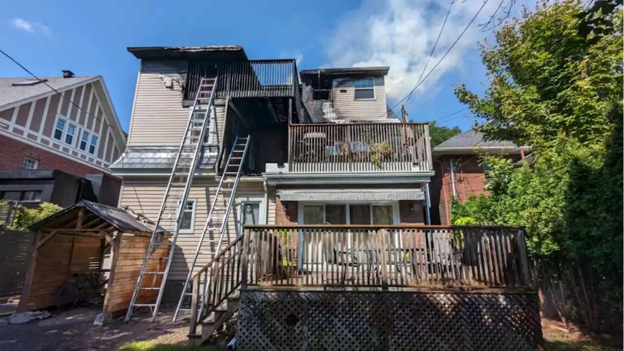 Ottawa firefighters douse blaze in the Glebe