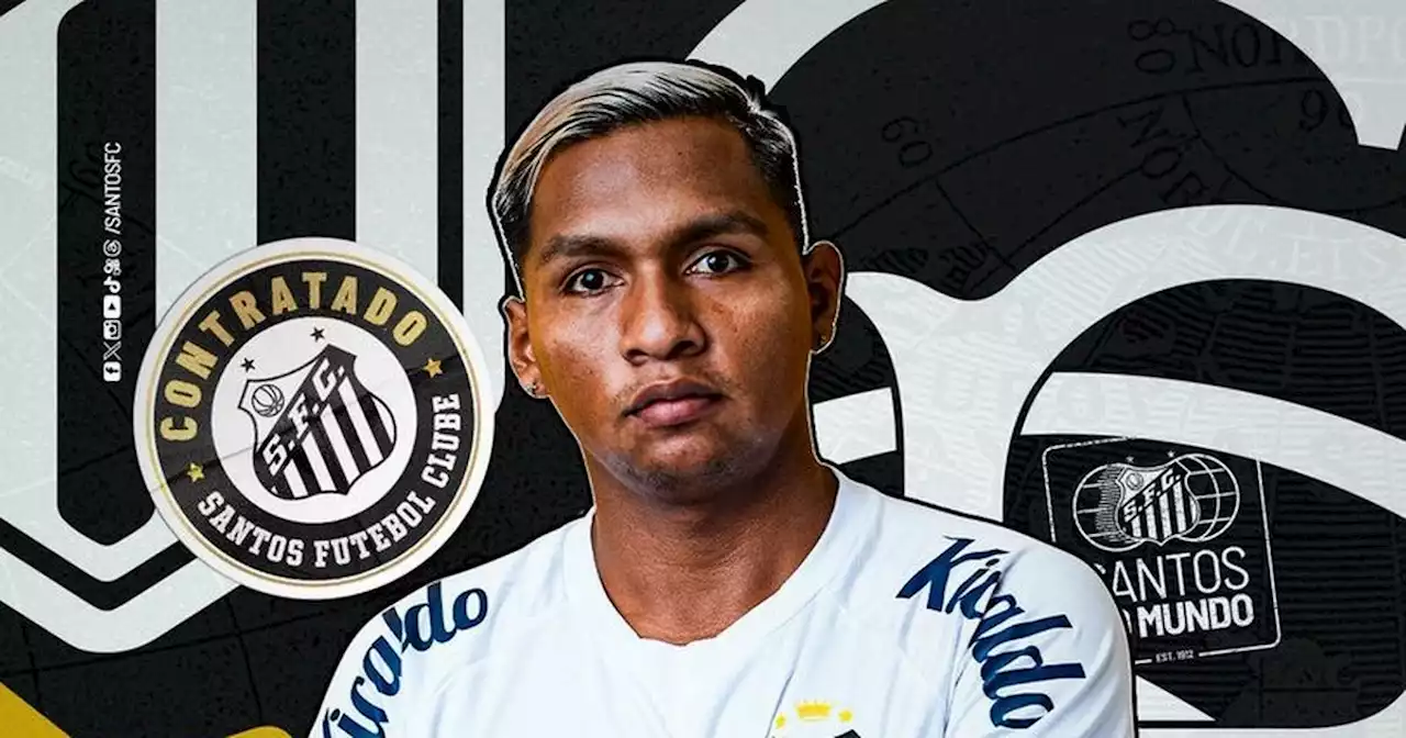 Alfredo Morelos see Rangers twist added to Santos transfer unveiling