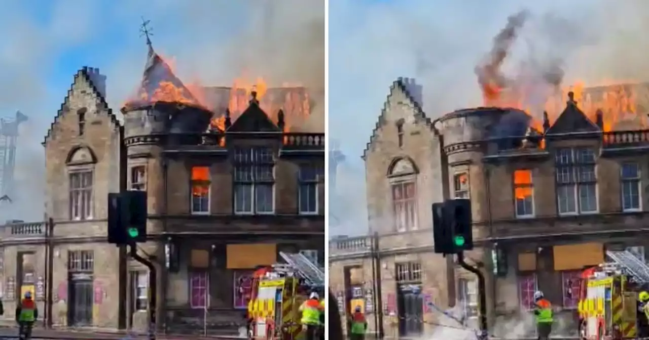 Police probe wilful fire at Scots nightclub as venue roof collapses amid inferno