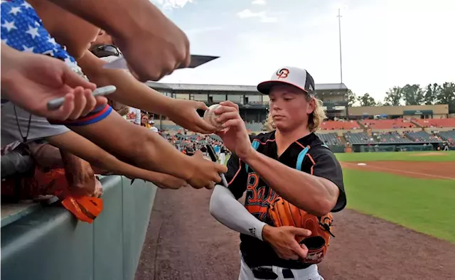 Orioles minor league report: Now in Triple-A, Jackson Holliday to join  Bryce Harper, Ronald Acuña Jr. on exclusive list