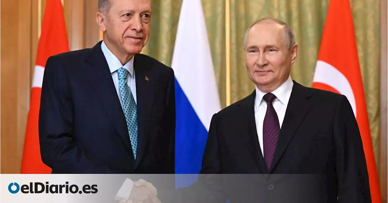 Putin mantiene su negativa a retomar el acuerdo del grano tras la reunión con Erdogan