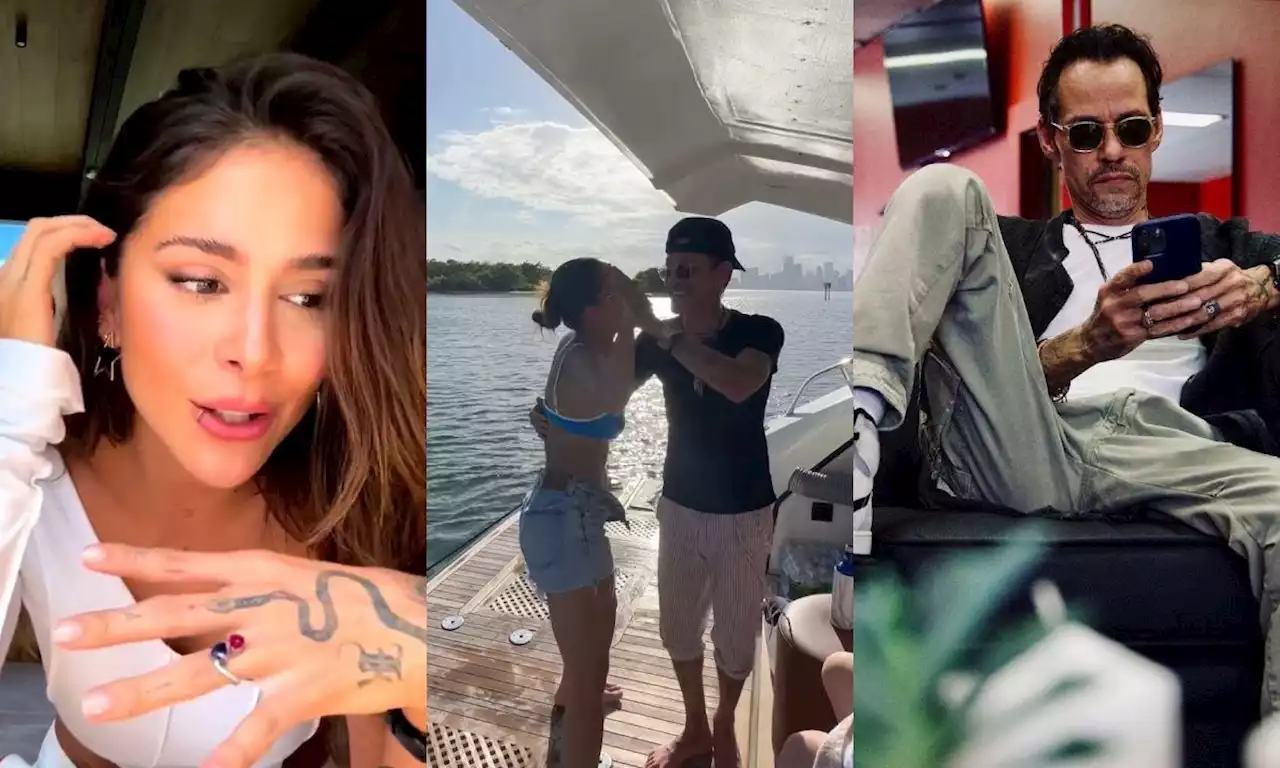 Greeicy Rendón y Marc Anthony vivieron un momento curioso que se convirtió en tendencia