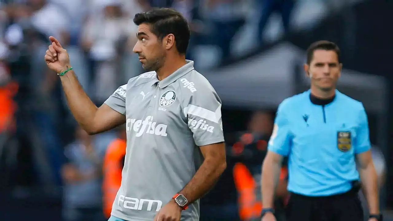 Abel Ferreira explica por que deixou campo antes do fim de Corinthians x Palmeiras